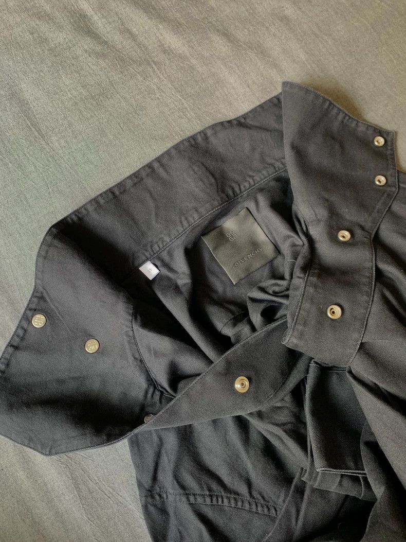 Givenchy Givenchy Size41 Black Label Button High-Neck Shirt Size US M / EU 48-50 / 2 - 3 Thumbnail