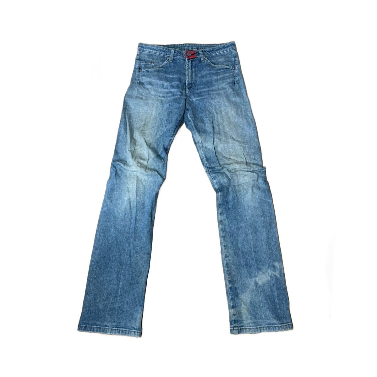 Marithe + Francois Girbaud Marithe Francois Girbaud Denim Red Blue Size US 30 / EU 46 - 1 Thumbnail