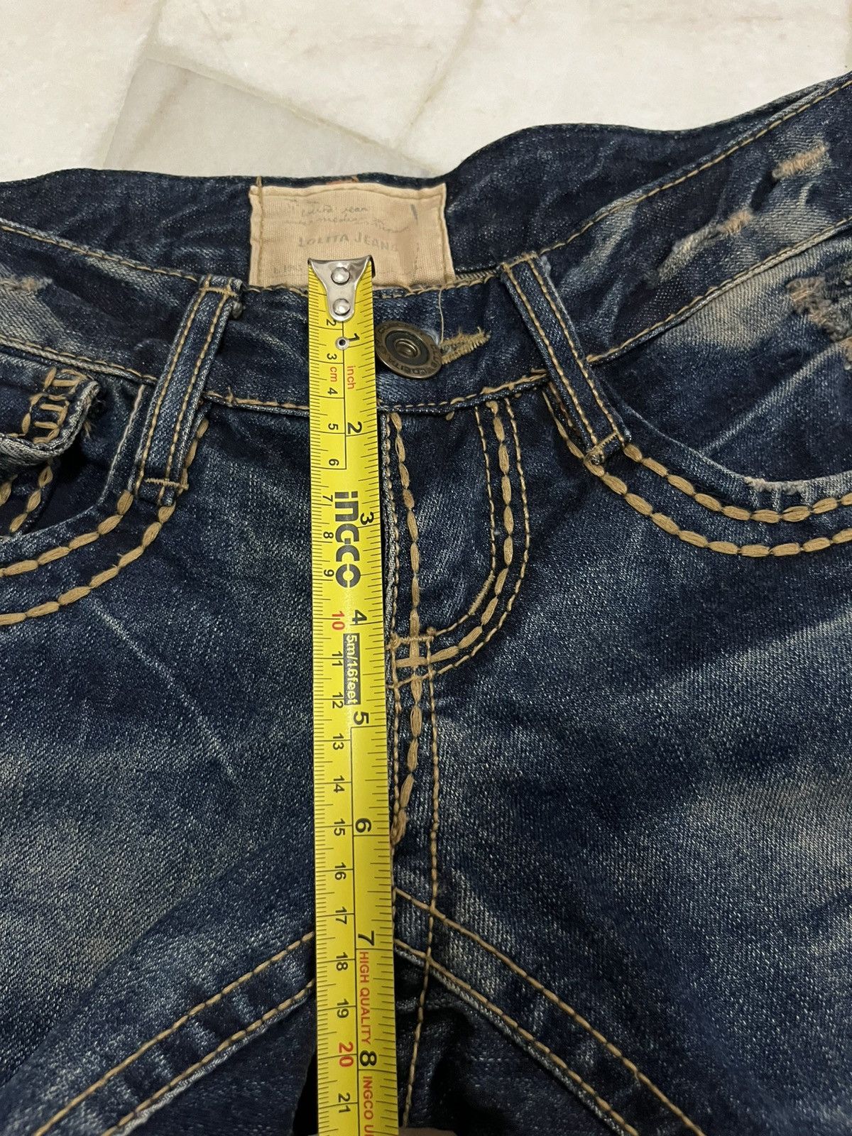Japanese Brand Yoshitomo Nara Lolita jeans denim Size 29" - 20 Thumbnail