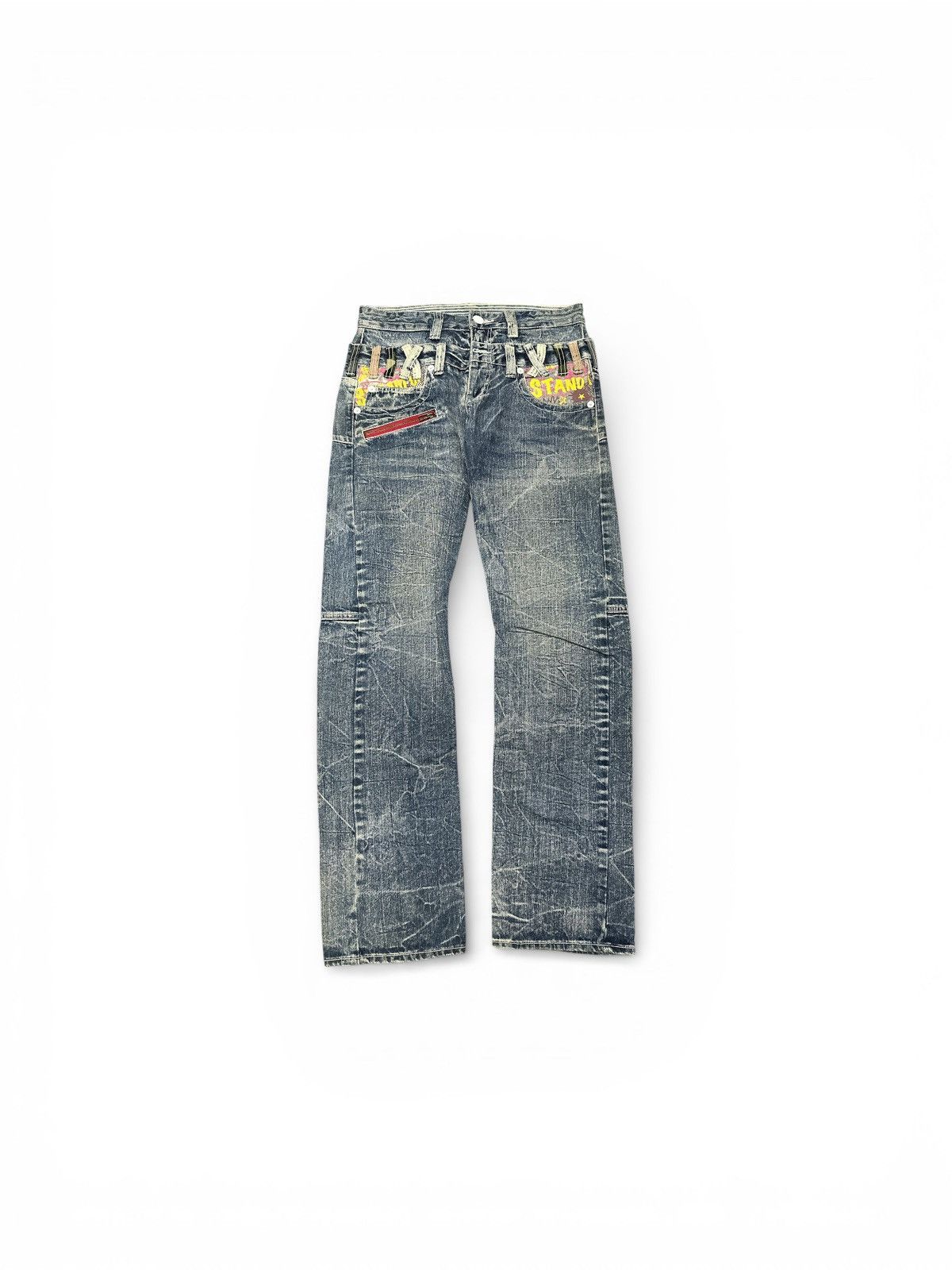 Kapital Double Waist With Branded Double Focus HoneyComb. Size US 32 / EU 48 - 2 Thumbnail