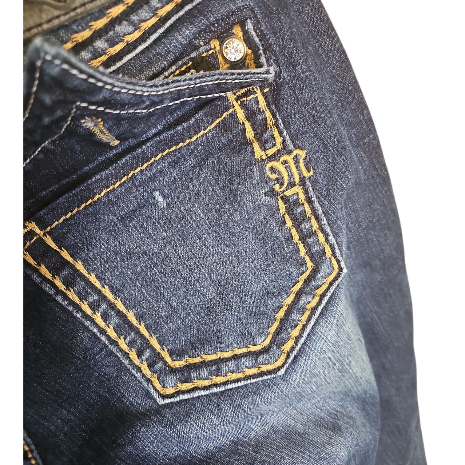 Miss Me Miss Me Signature Bootcut Jeans size 32 dark wash Size 32" / US 10 / IT 46 - 5 Thumbnail