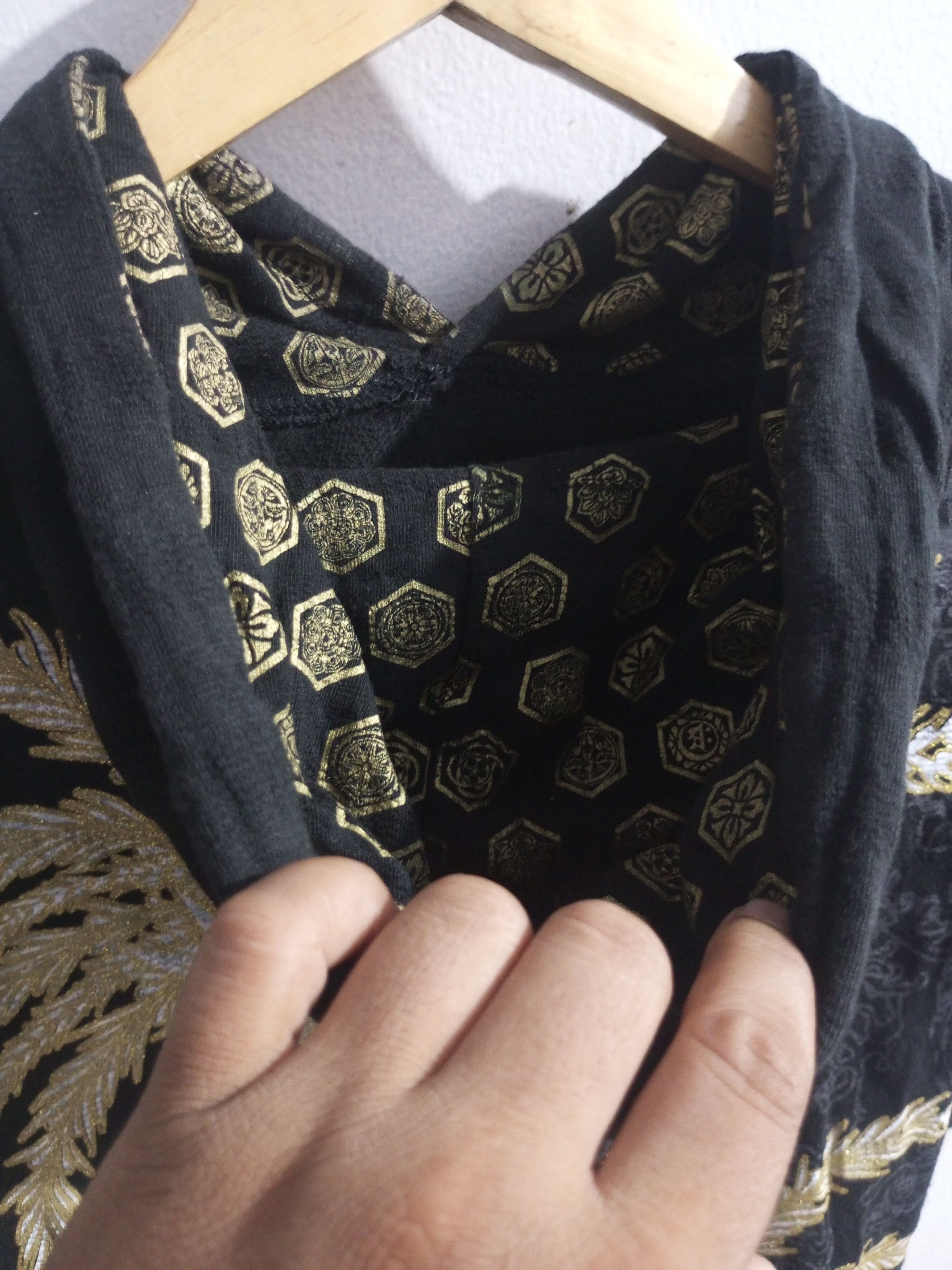 Japanese Brand Bullet noise sukajan Poenhix x koi t shirt hoodie Size US L / EU 52-54 / 3 - 13 Thumbnail