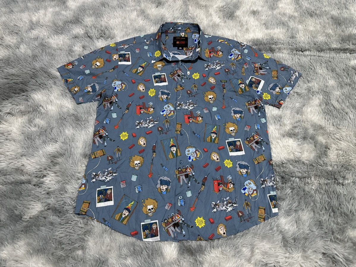 Other 🔥Rsvlts x Home Alone Hawaii Shirt Button Up All Overprinted Size US XXL / EU 58 / 5 - 2 Thumbnail
