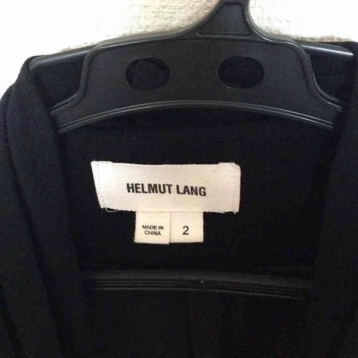 Helmut Lang HELMUT LANG size2 A curved, irregularly shaped collar jacke Size M / US 6-8 / IT 42-44 - 4 Thumbnail