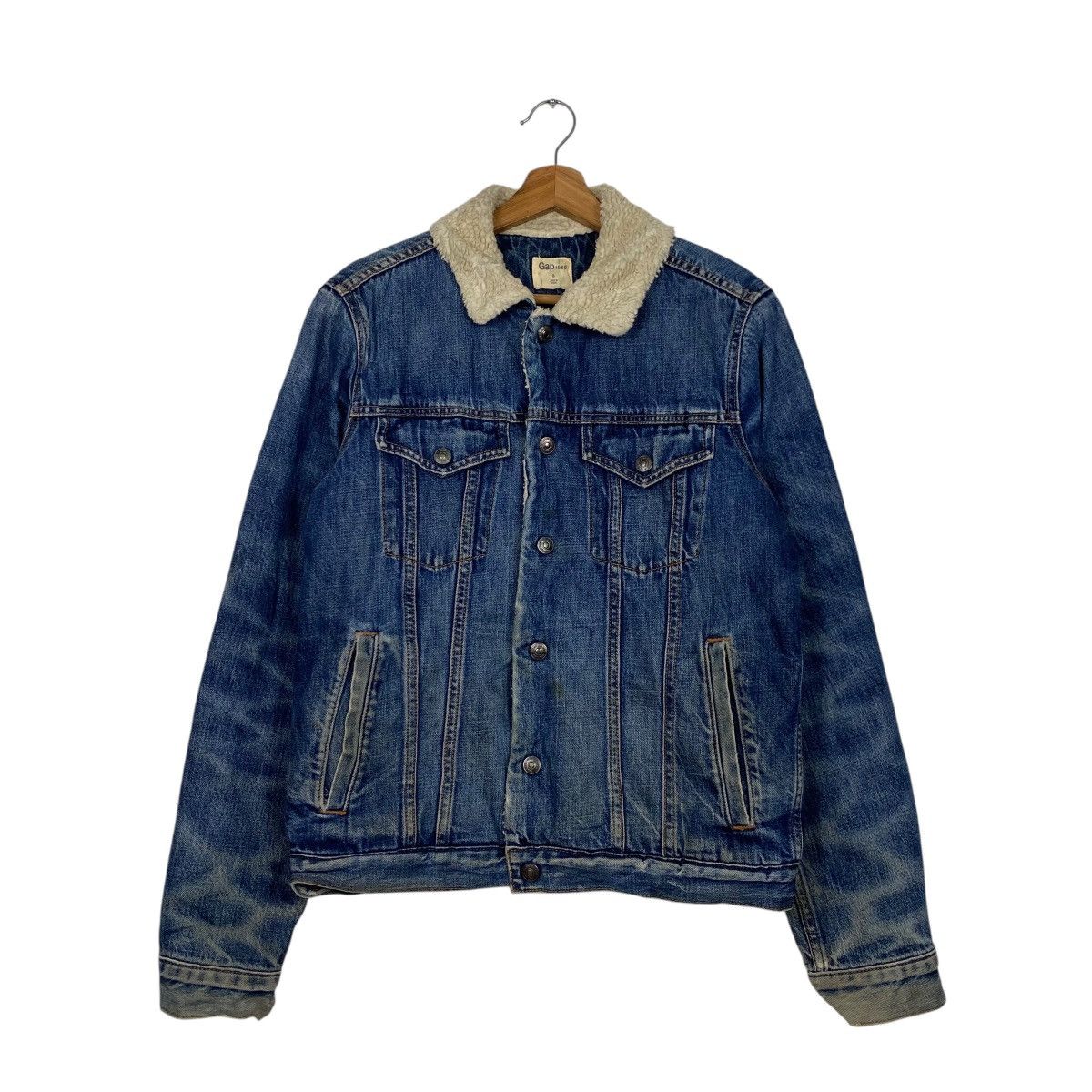 Other Gap denim sherpa jacket Size US S / EU 44-46 / 1 - 1 Thumbnail