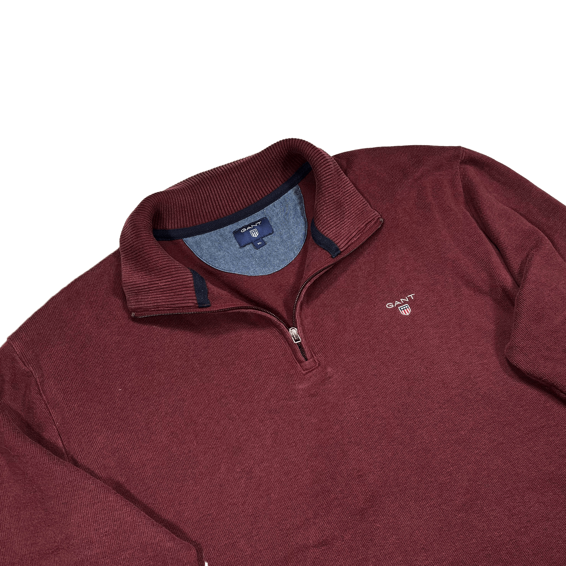 Gant Old money 1/4 zip sweater GANT, XL size Size US XL / EU 56 / 4 - 2 Thumbnail