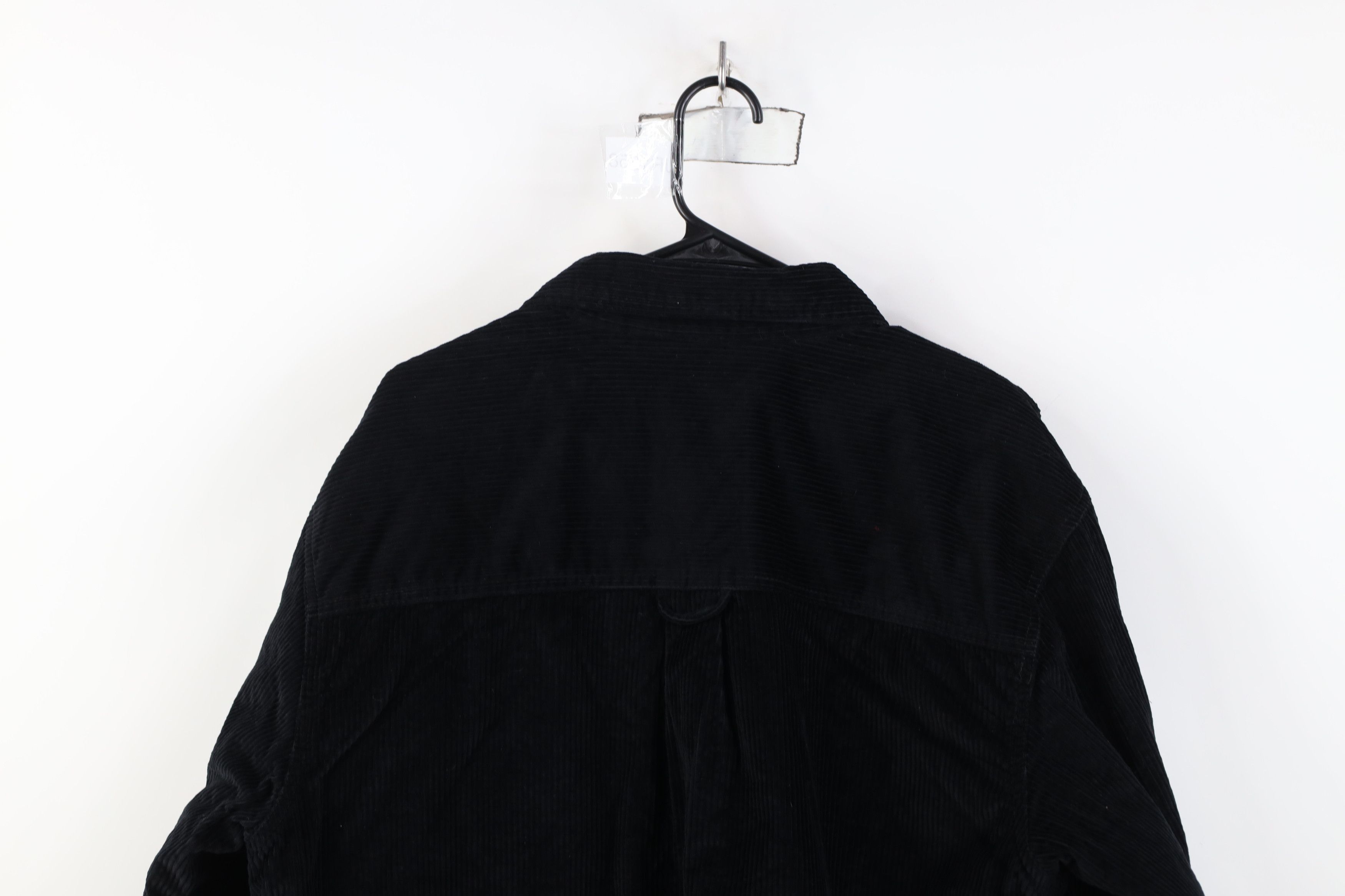 Vintage Vintage 90s Y2K Streetwear Button Shirt Jacket Black Size US L / EU 52-54 / 3 - 12 Thumbnail