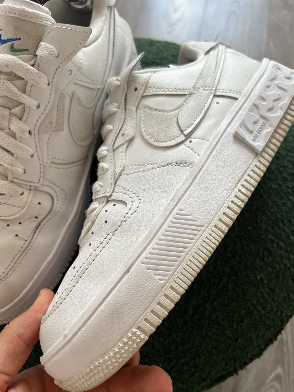 Nike ‼️Nike Air Force 1 React System Crazy Solve CDG Type Sneakers Size US 8 / EU 41 - 13 Thumbnail