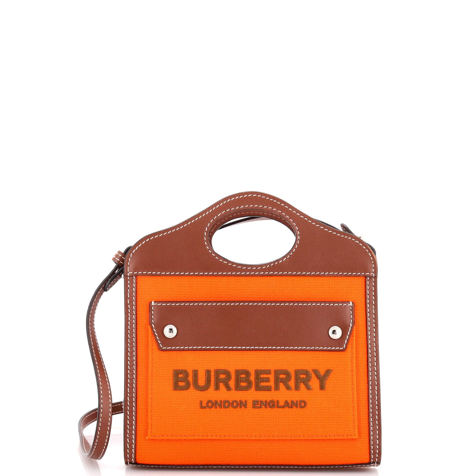Burberry Logo Pocket Tote Size ONE SIZE - 1 Thumbnail