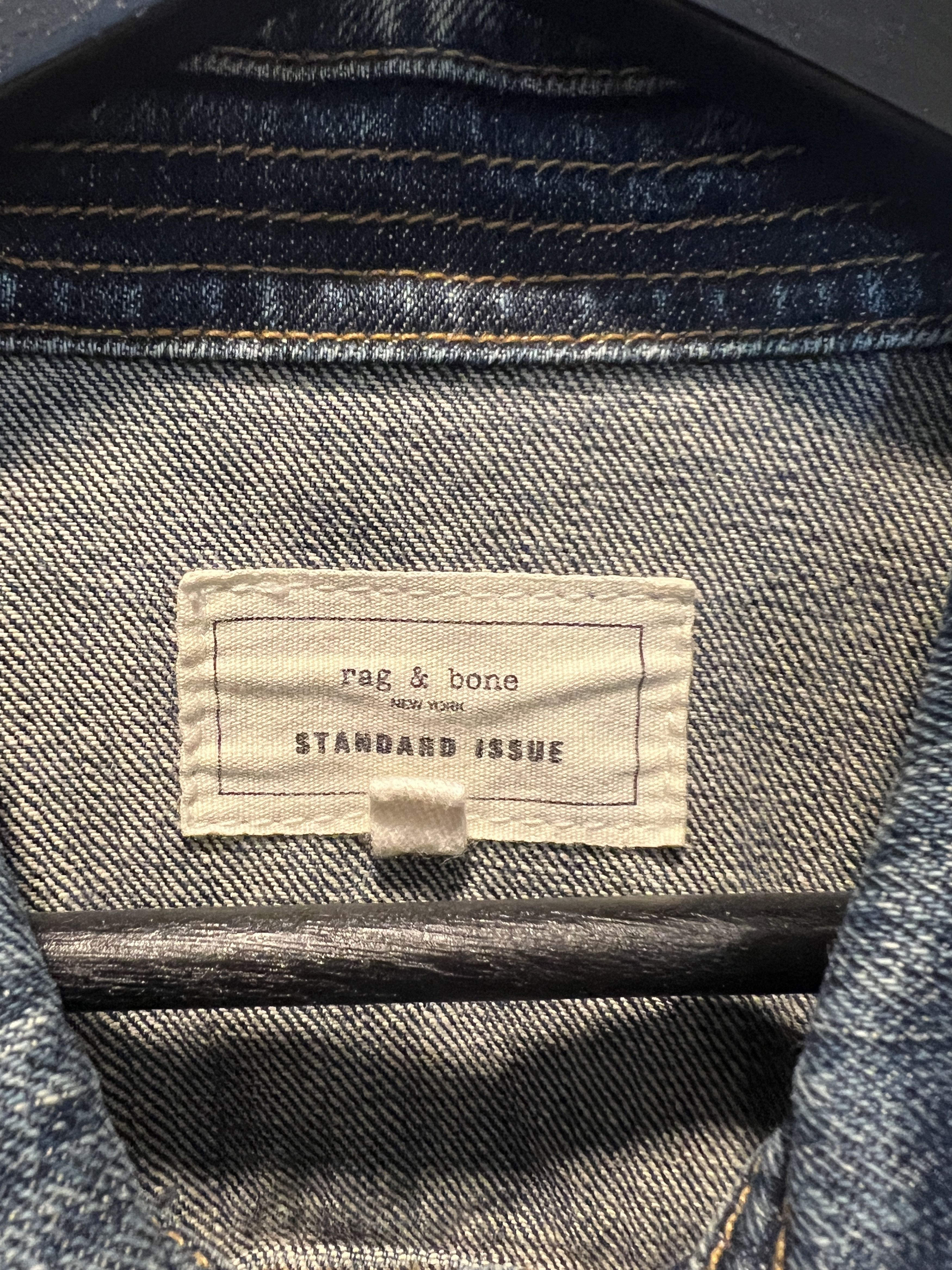 Rag & Bone Rag & Bone Denim Jean Jacket Size US XL / EU 56 / 4 - 3 Thumbnail