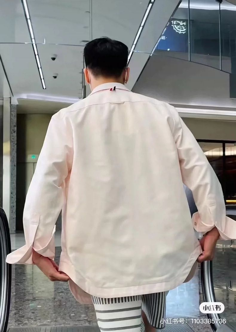 Thom Browne Thom Browne Shirt and coat Size US XL / EU 56 / 4 - 2 Thumbnail