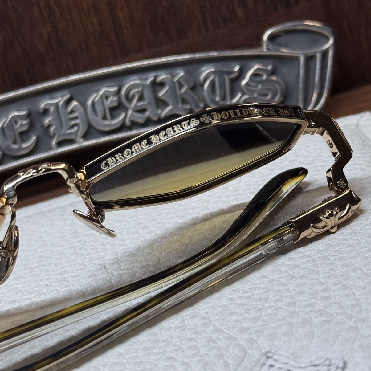 Chrome Hearts Chrome Hearts NIP SLIP 1/1 Sunglasses Size ONE SIZE - 12 Thumbnail