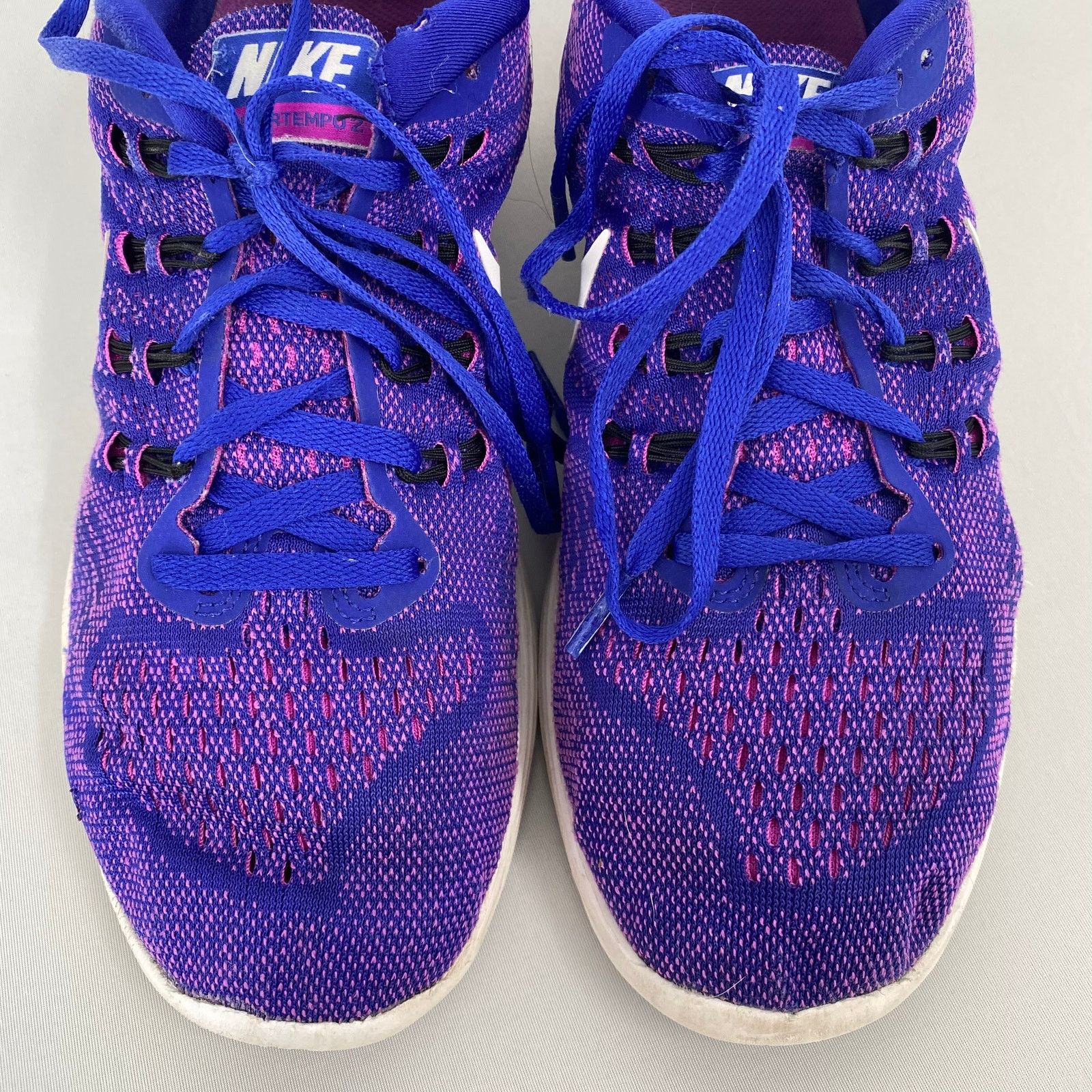 Nike Nike Lunartempo 2 Hyper Violet Purple Knit Athletic Sneakers Size US 9 / EU 42 - 4 Thumbnail