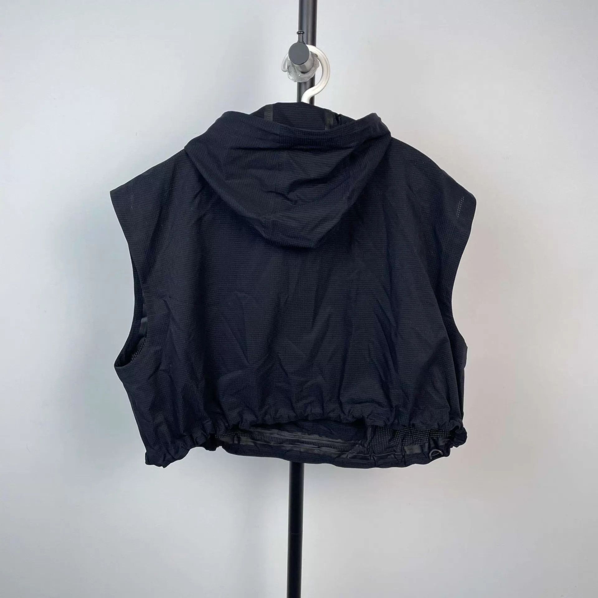 Prada Prada cotton hoodie vests M black Size M / US 6-8 / IT 42-44 - 2 Thumbnail