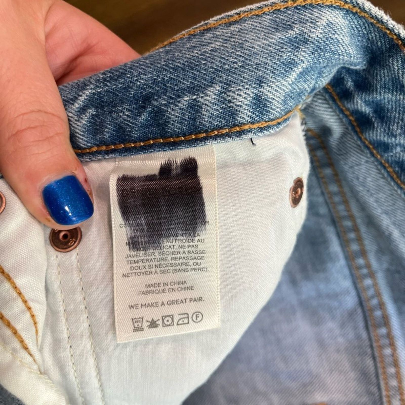 Vintage Denim Forum Aritzia Joni High Rise Loose Jeans - Size 26 Size 26" / US 2 / IT 38 - 12 Thumbnail