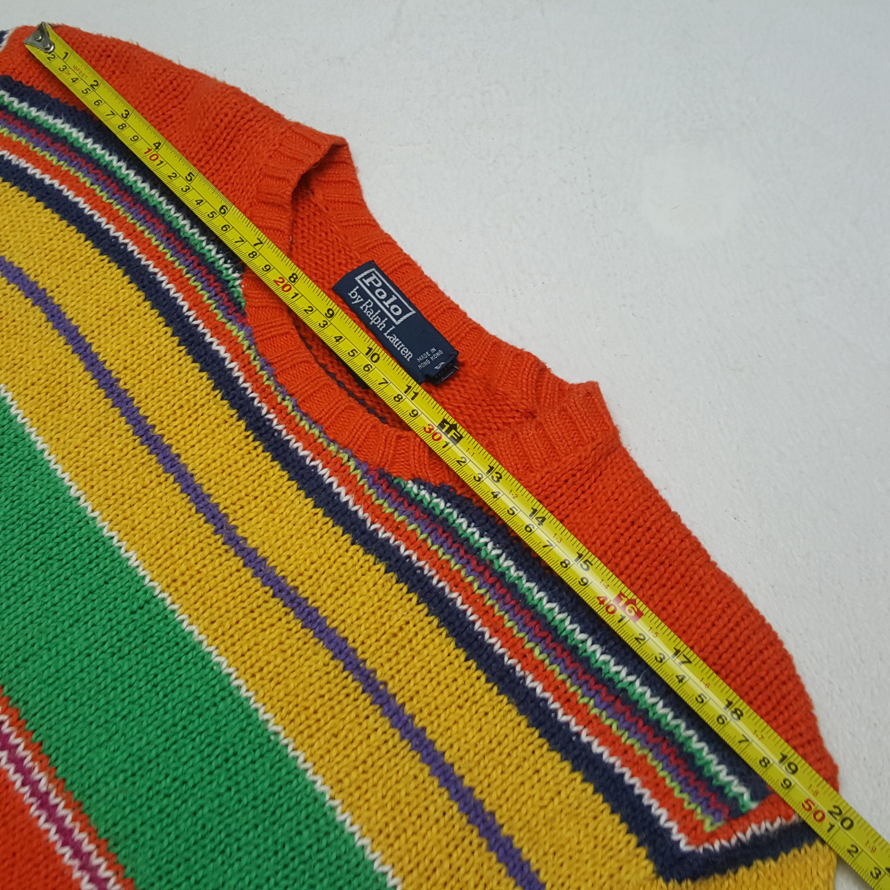 Polo Ralph Lauren Vintage Polo by Ralph Lauren Multicolour Knitwear RR24 Size US XL / EU 56 / 4 - 4 Thumbnail