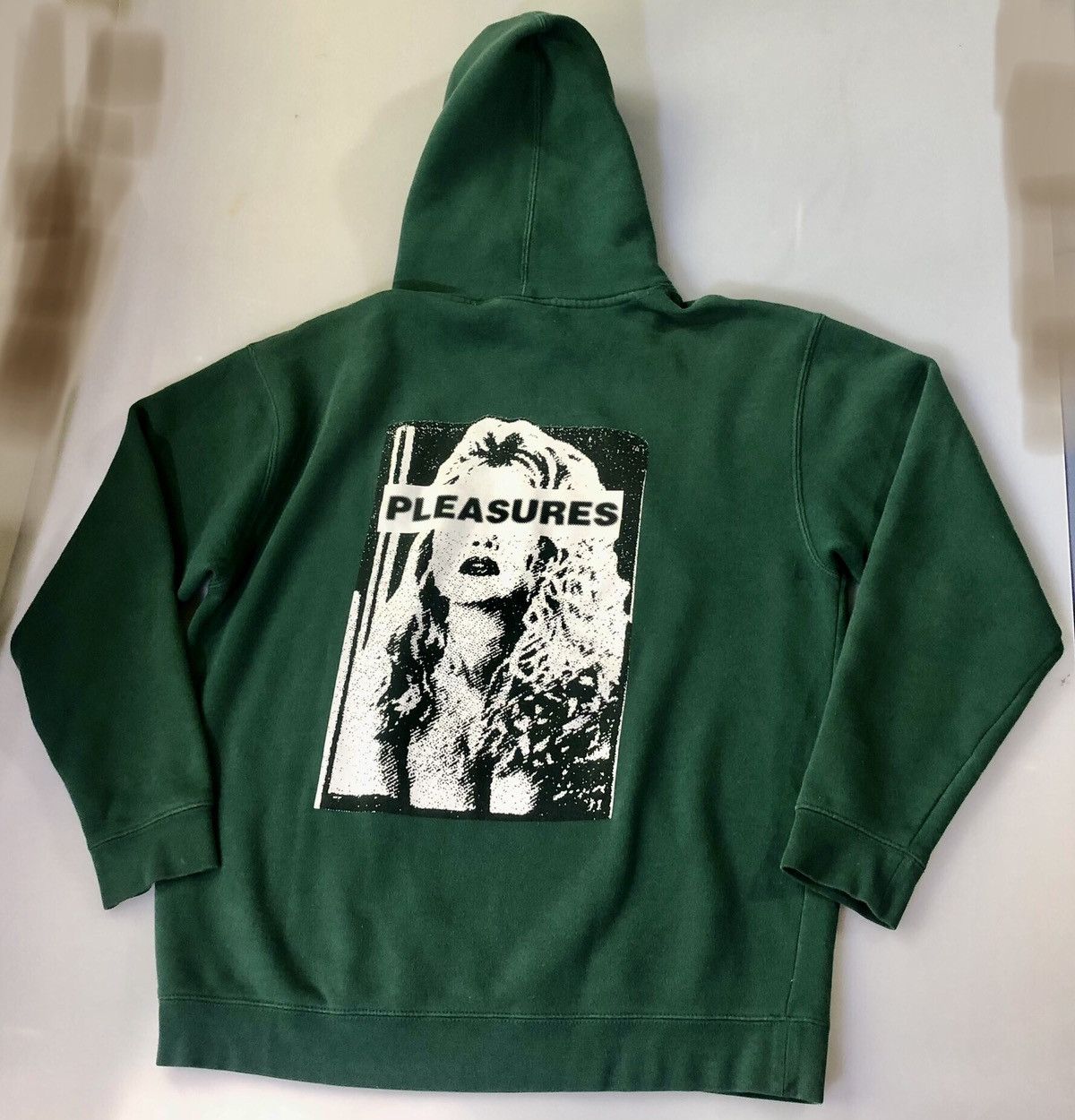 Pleasures Pleasures forest green Hate free hoodie L unisex oversized Size US L / EU 52-54 / 3 - 5 Thumbnail
