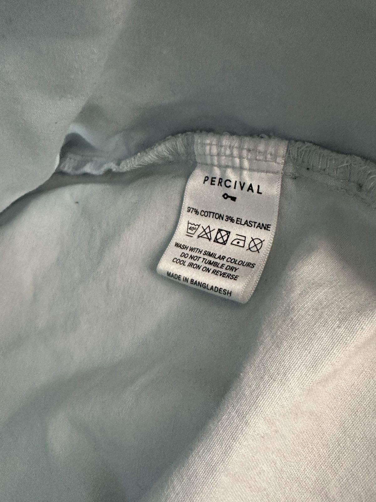 Percival 🚨Percival Wellington Over Shirt rare luxury jacket light blu Size US M / EU 48-50 / 2 - 10 Thumbnail