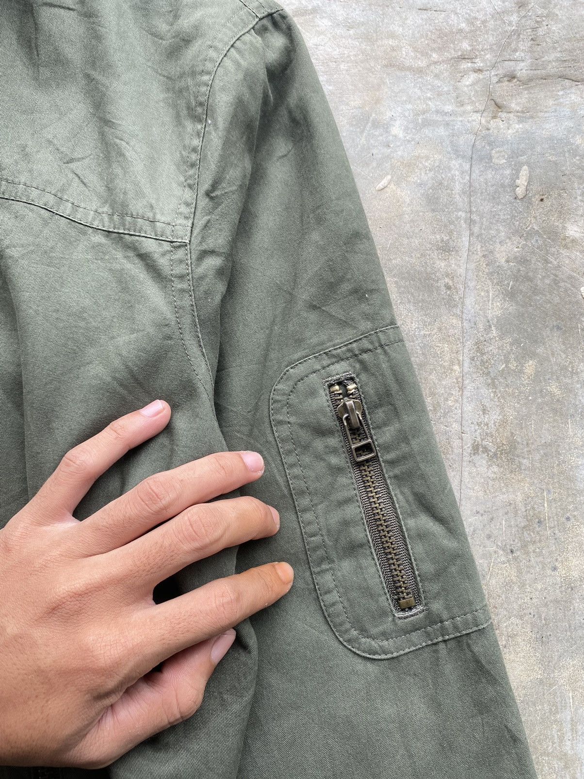 If Six Was Nine × Japanese Brand × Le Grande Bleu (L.G.B.) XXI Bomber with Faux Fur Size US M / EU 48-50 / 2 - 8 Thumbnail