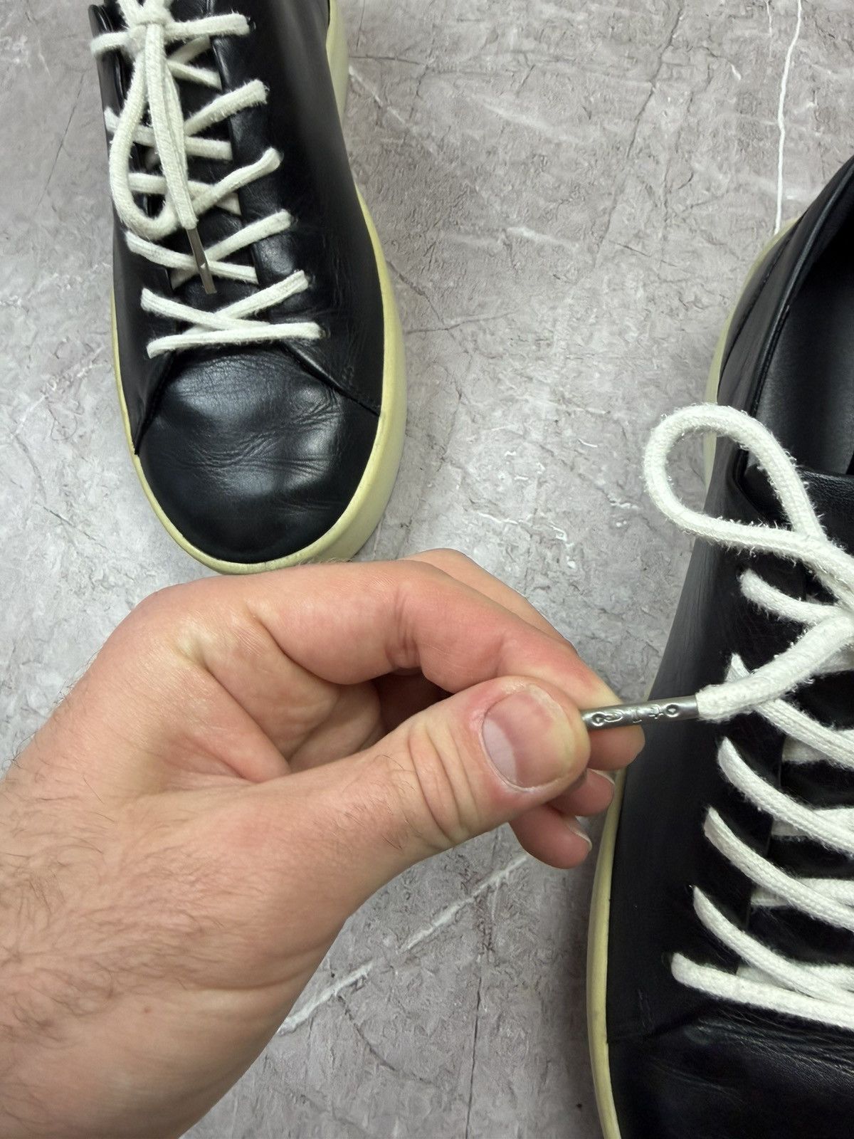 The Last Conspiracy The Last Conspiracy x Ecco Black Leather low-top Sneakers 41 Size US 8 / EU 41 - 9 Thumbnail