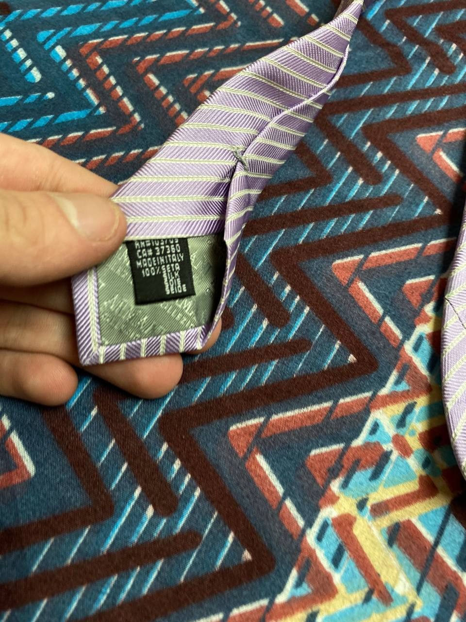 Armani Collezioni Tie Vintage Armani Collezioni One size luxury Y2K Size ONE SIZE - 3 Thumbnail
