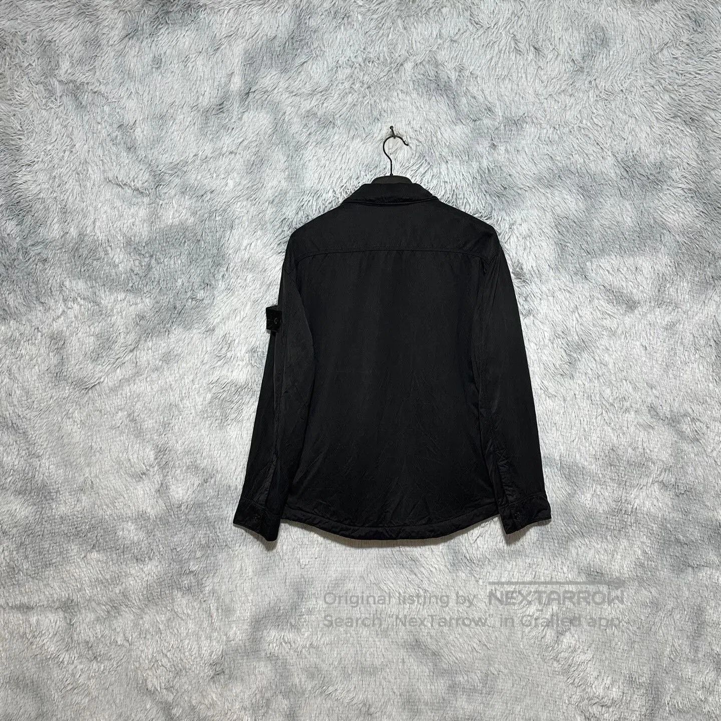 Stone Island black satin nylon jacket from stone island. Size US S / EU 44-46 / 1 - 2 Thumbnail