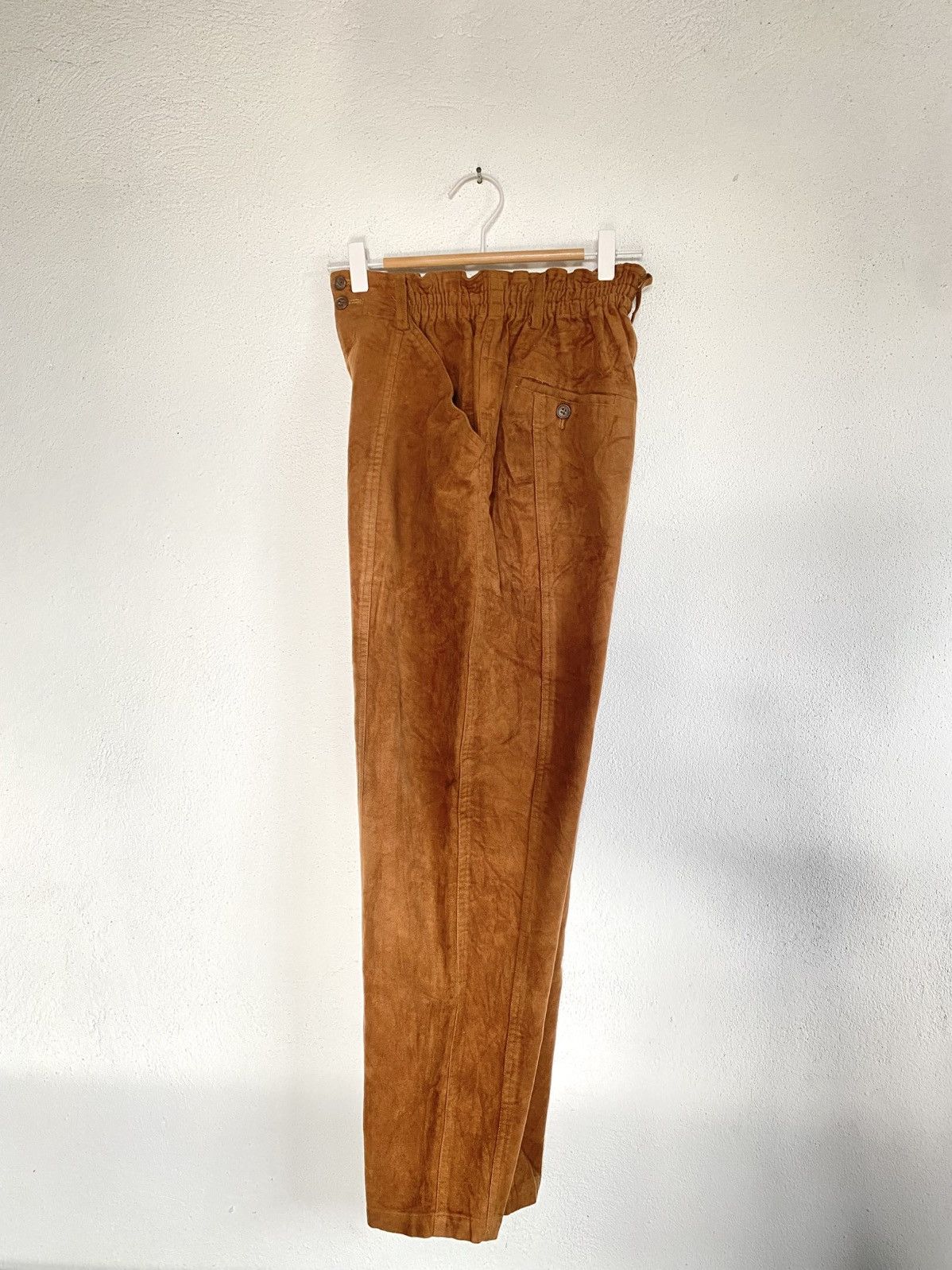 Hai Sporting Gear Vintage Hai Sporting Gear Suede Pants by Issey Miyake Size 26" / US 2 / IT 38 - 2 Thumbnail