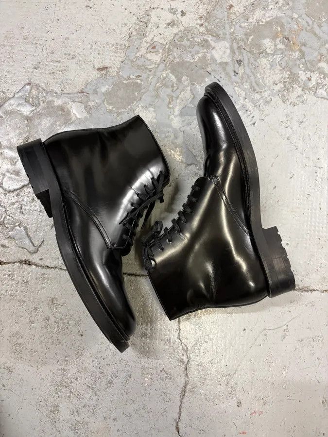 Saint Laurent Paris AW2016 Saint Laurent Black Classy Leather Boots Size US 8 / IT 38 - 6 Thumbnail