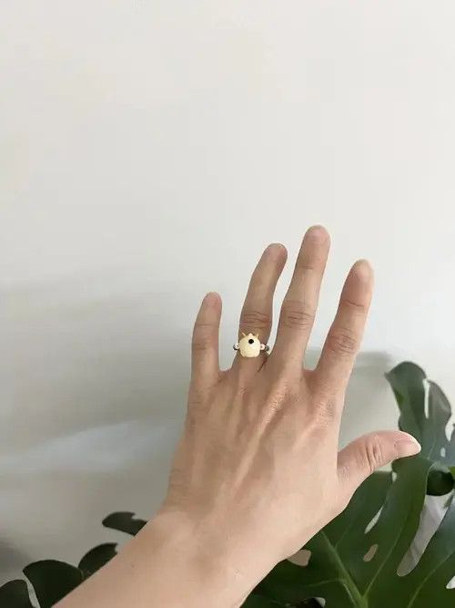 Vintage Vintage Baby Evil Giant Eye Ring Size ONE SIZE - 3 Thumbnail