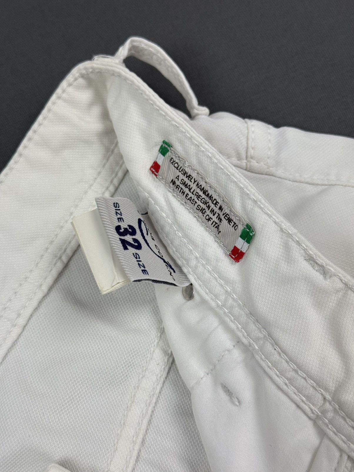 Jacob Cohen Jacob Cohen Style 613 White Comf Pants Made in Italy Size US 32 / EU 48 - 13 Thumbnail
