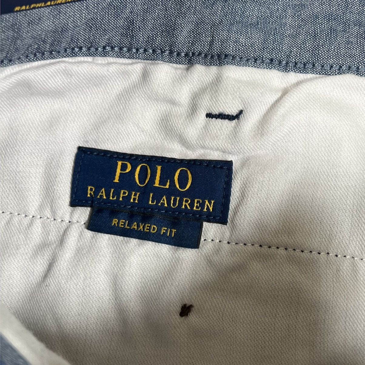 Polo Ralph Lauren Polo Ralph Lauren Shorts Navy BlueTwill Size 33 NWT Size US 33 - 4 Thumbnail