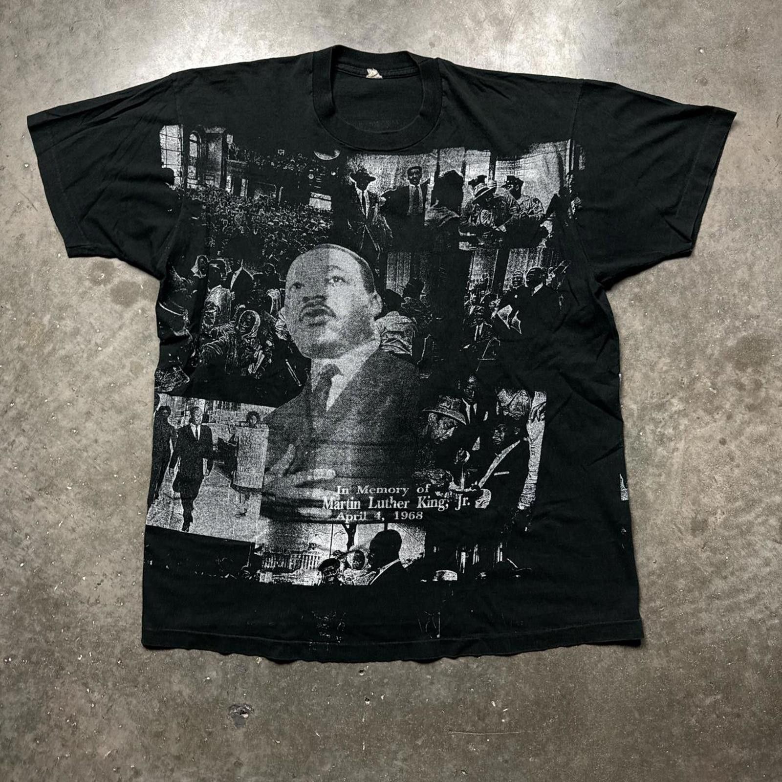 Other Martin Luther King Jr. Vintage AOP 1968 Graphic T-shirt Size US XXL / EU 58 / 5 - 1 Thumbnail