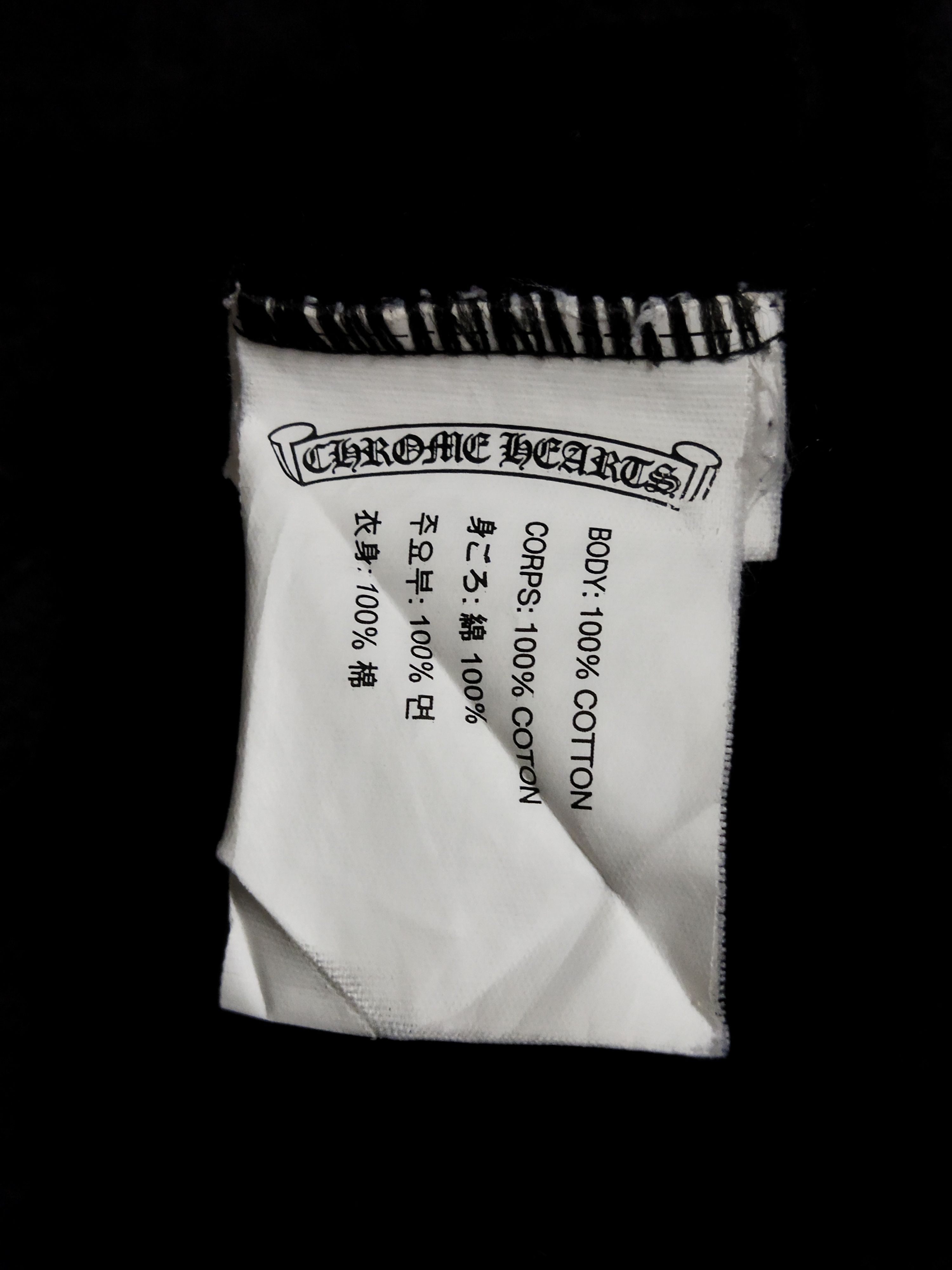 Chrome Hearts Chrome Hearts Hollywood California Tee Size US L / EU 52-54 / 3 - 7 Thumbnail