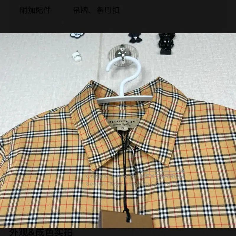 Burberry Burberry Yellow Cotton Women's Shirt. Size XXS / US 00 / IT 34 - 2 Thumbnail