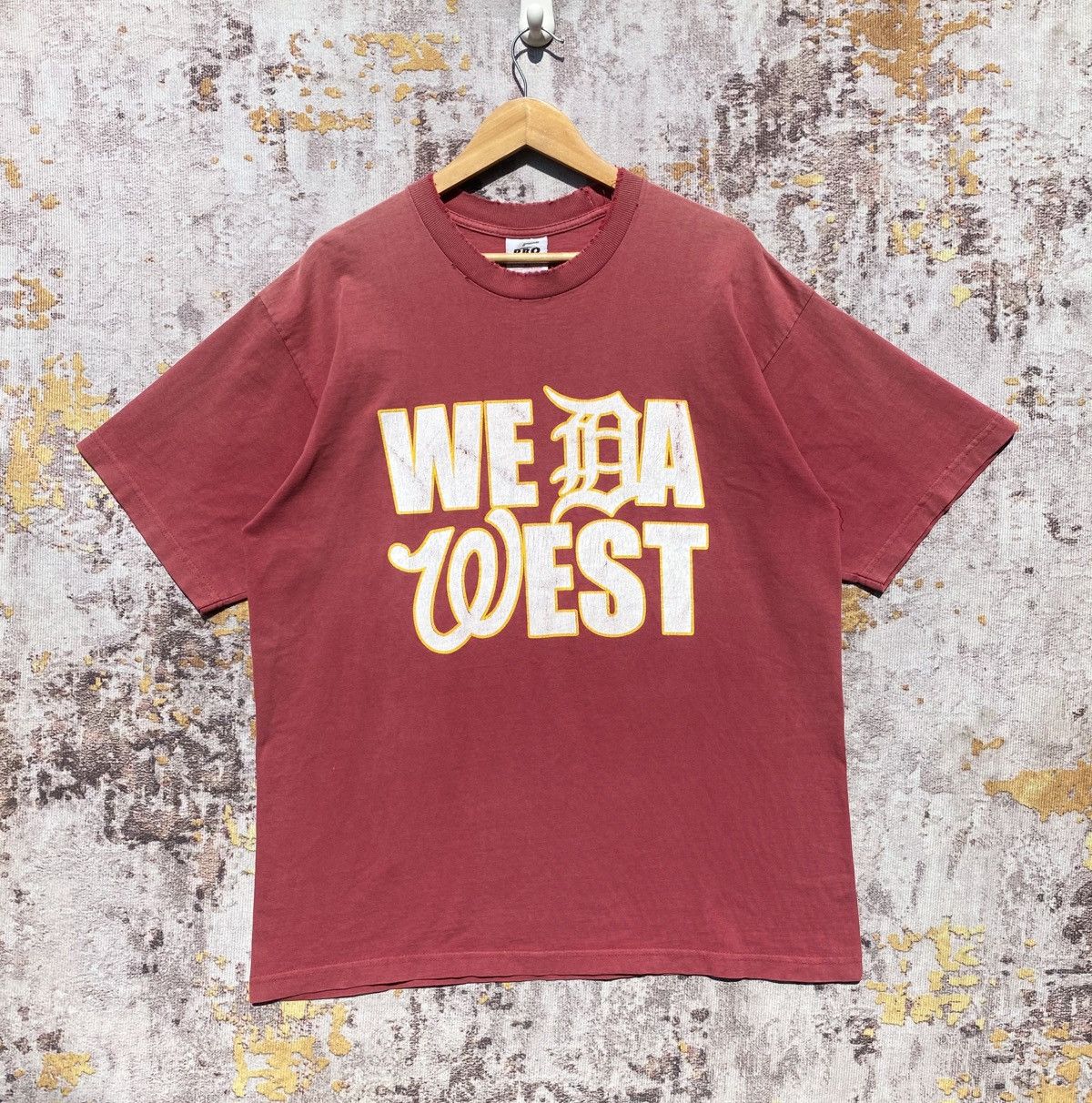 Rap Tees Vintage Snoop Dogg We Da West Shirt Raptees Distressed Size US XL / EU 56 / 4 - 2 Thumbnail