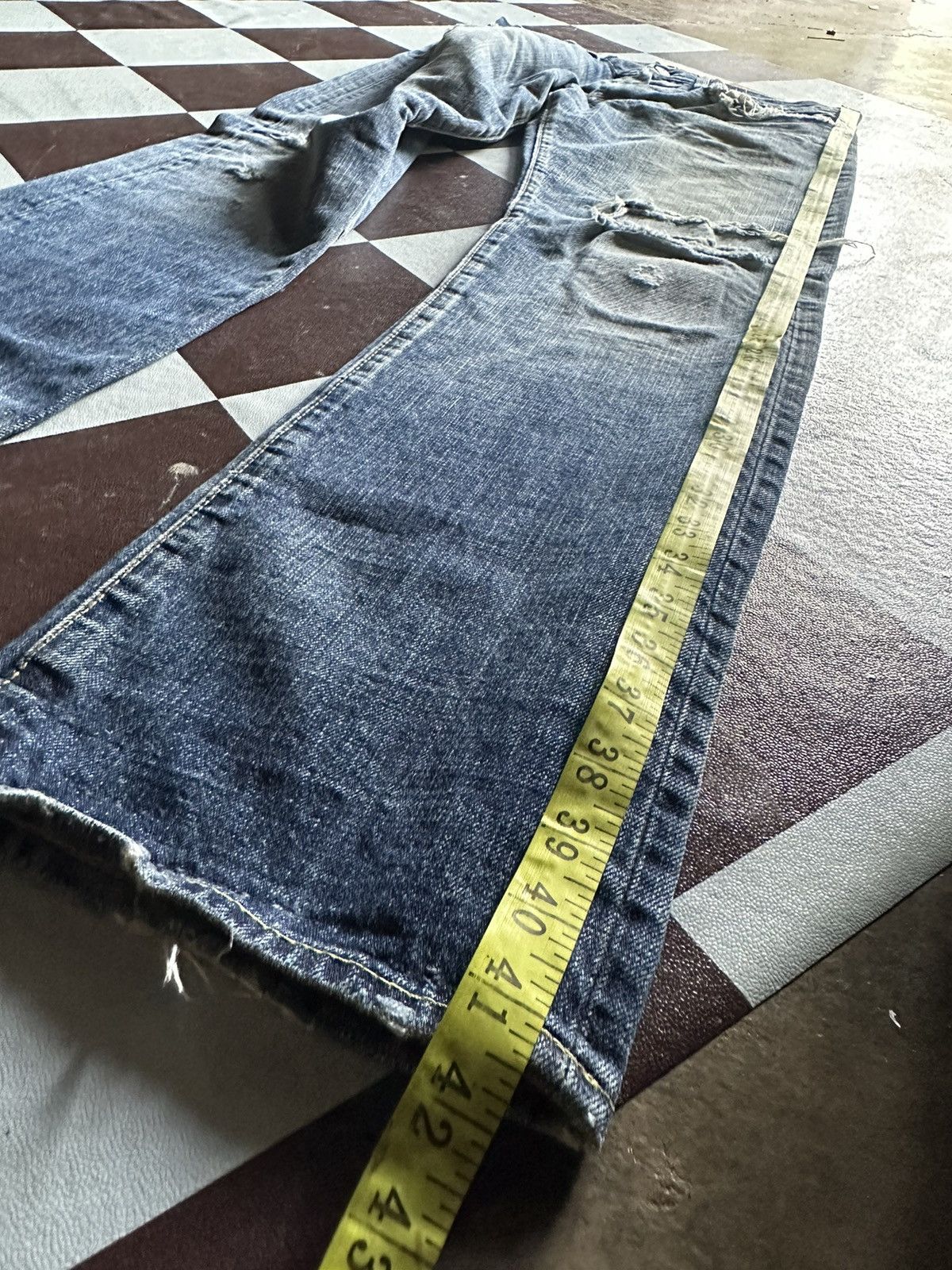 Eternal × Japanese Brand Vintage Eternal distressed denim jeans Size US 33 - 11 Thumbnail