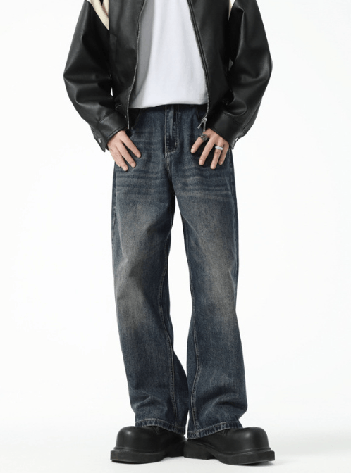 Japanese Brand American high street retro straight jeans y2k Size US 32 / EU 48 - 1 Thumbnail
