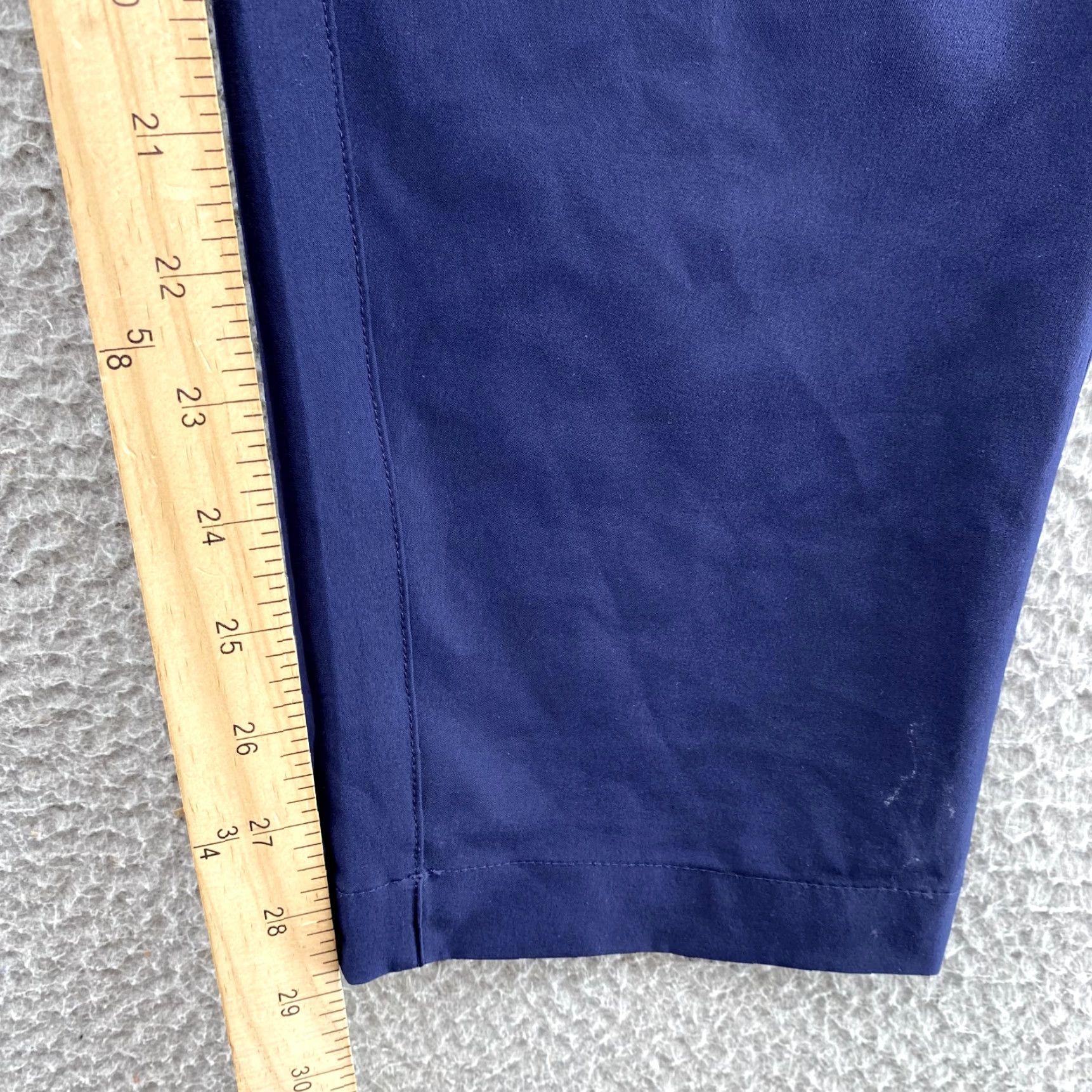 Fabletics Fabletics The Only Pants Men's 34x28 Blue Chino Performance Preppy Golf Travel, Athletic, Breathable, Lightweight, Stretch Size US 34 / EU 50 - 4 Thumbnail