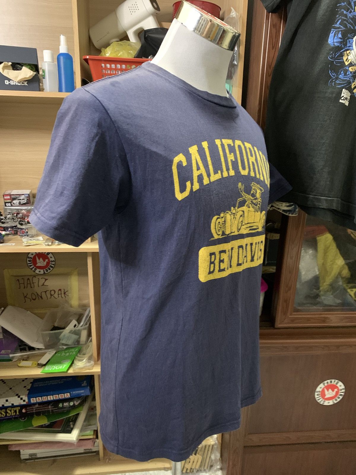 Ben Davis BEN DAVIS CREWNECK BLUE TSHIRT // BIG LOGO BEN DAVIS// Size US M / EU 48-50 / 2 - 4 Thumbnail