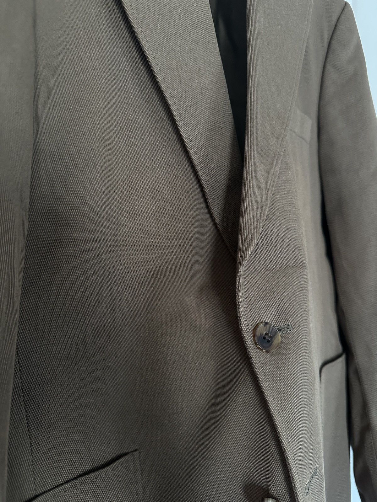 Maison Margiela Maison margiela men’s signature blazer suit jacket khaki Size 50R - 4 Thumbnail