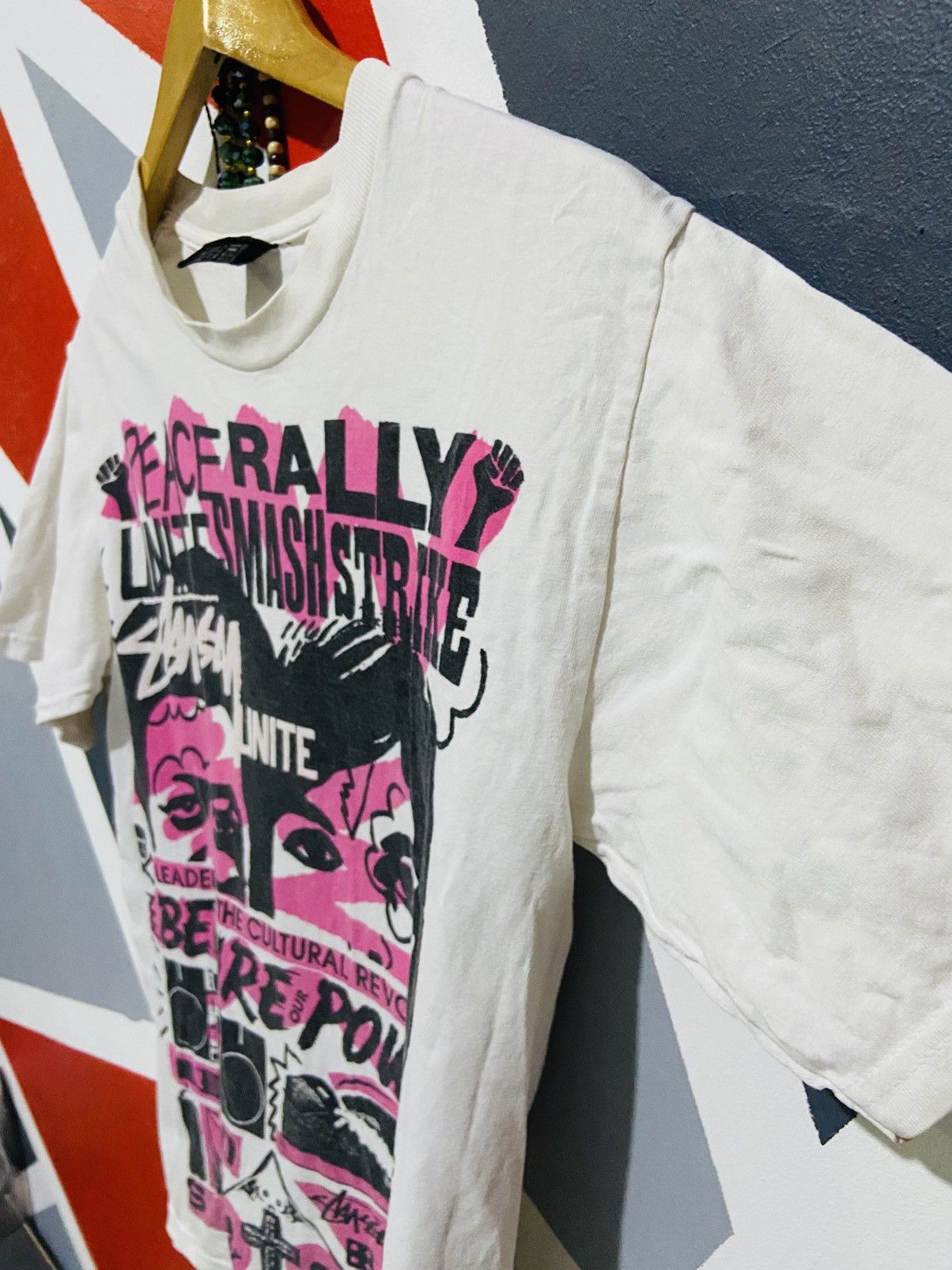 Stussy VINTAGE Stussy - Peace Rally- Leader of The Cultural Revo Size US S / EU 44-46 / 1 - 3 Thumbnail
