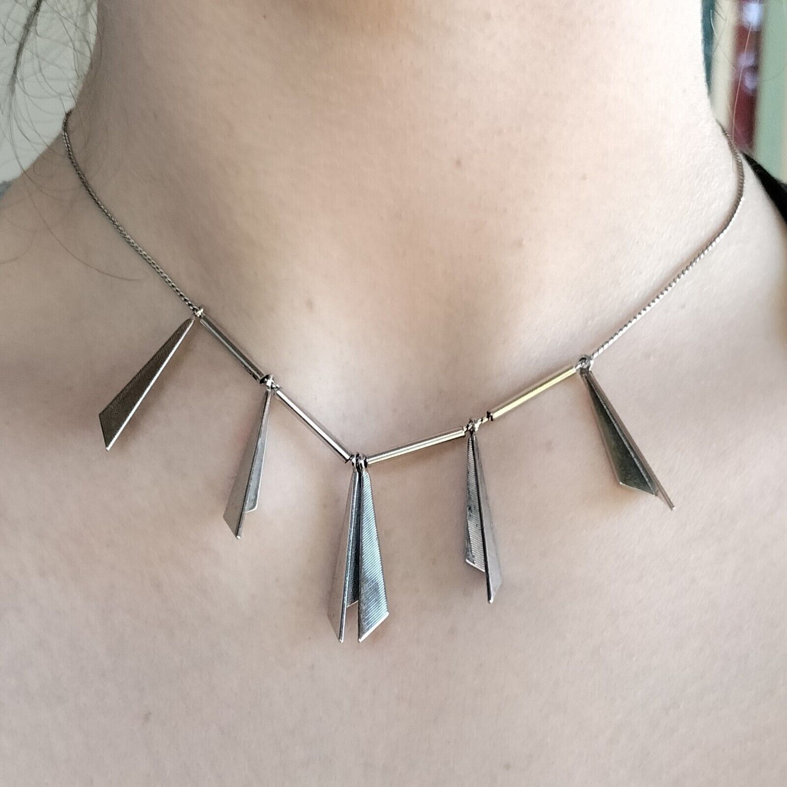 Designer × Vintage Vintage AVON Necklace Y2K 2000s Signed Retro Tassel Spike Size ONE SIZE - 1 Thumbnail