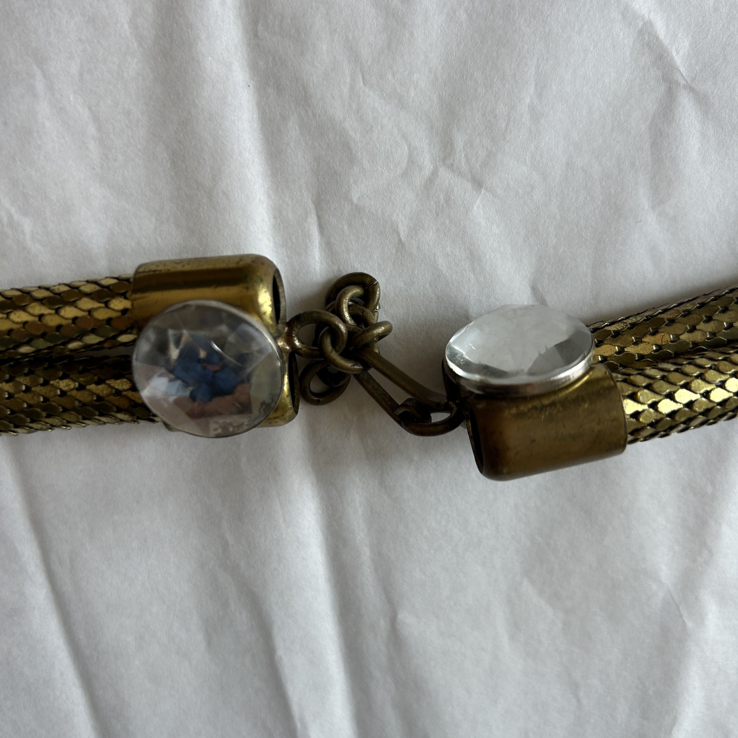 Vintage Vintage 80s Gold Mesh Snake Chain Belt Size ONE SIZE - 12 Thumbnail