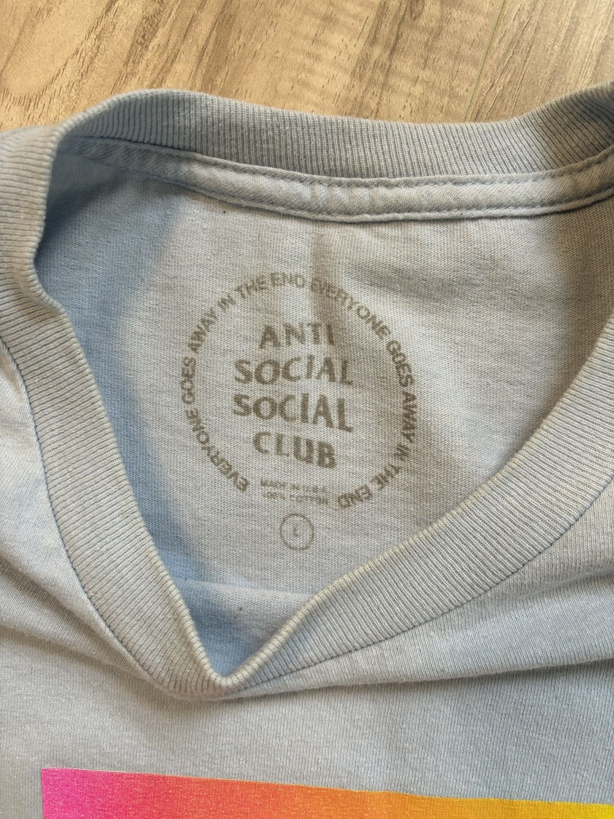 Anti Social Social Club Anti Social Social Club “Self Doubt” Tee Size US L / EU 52-54 / 3 - 3 Thumbnail