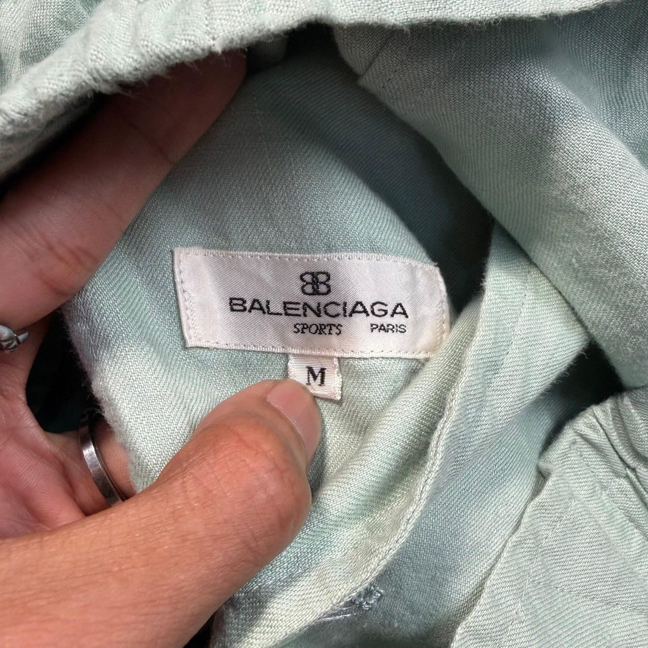 Balenciaga Vintage BALENCIAGA Sport Paris Bomber Jacket Size US M / EU 48-50 / 2 - 10 Thumbnail