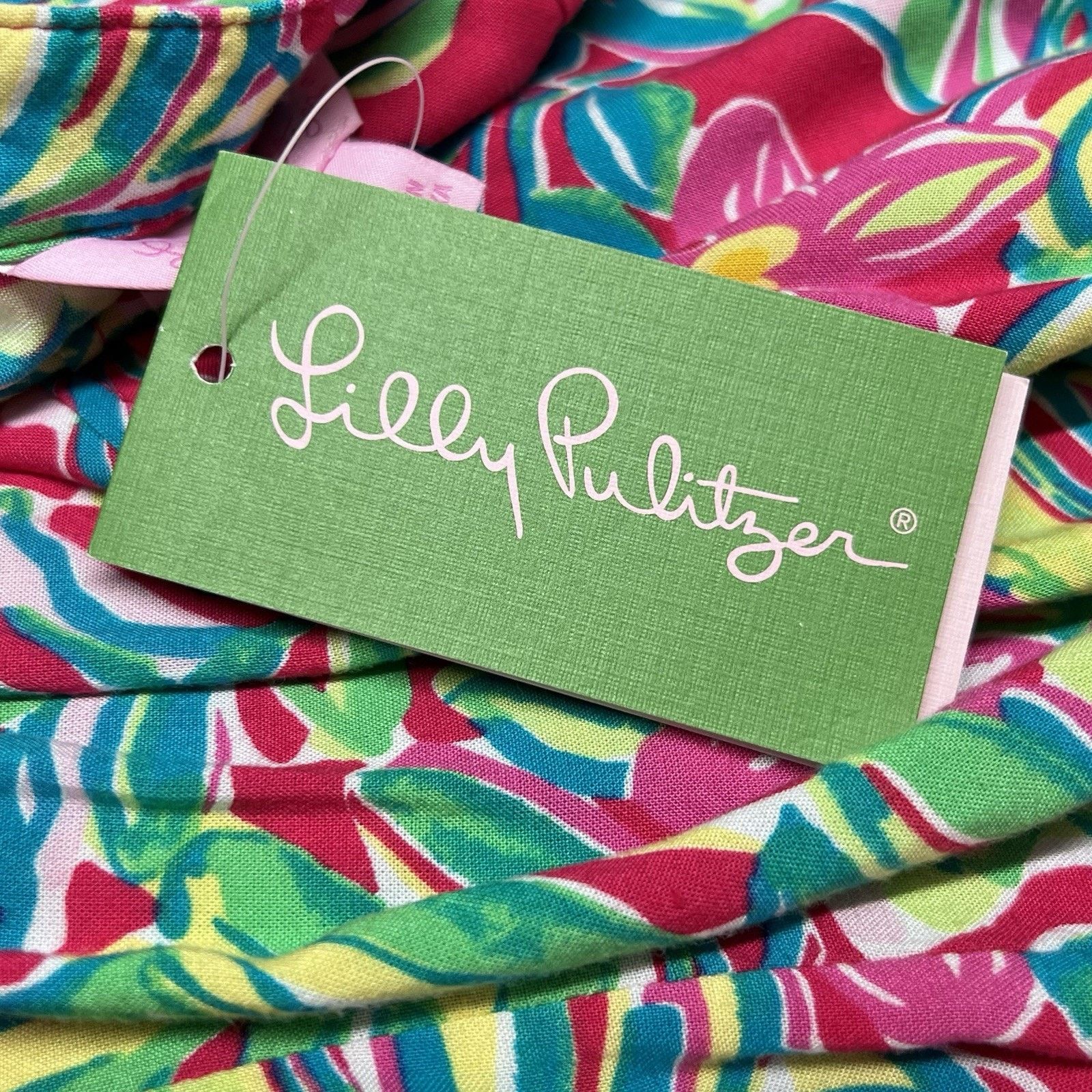 Lilly Pulitzer NWT $138 Lilly Pulitzer XS Tunic Tropical Beach Vacation Size XS / US 0-2 / IT 36-38 - 6 Thumbnail
