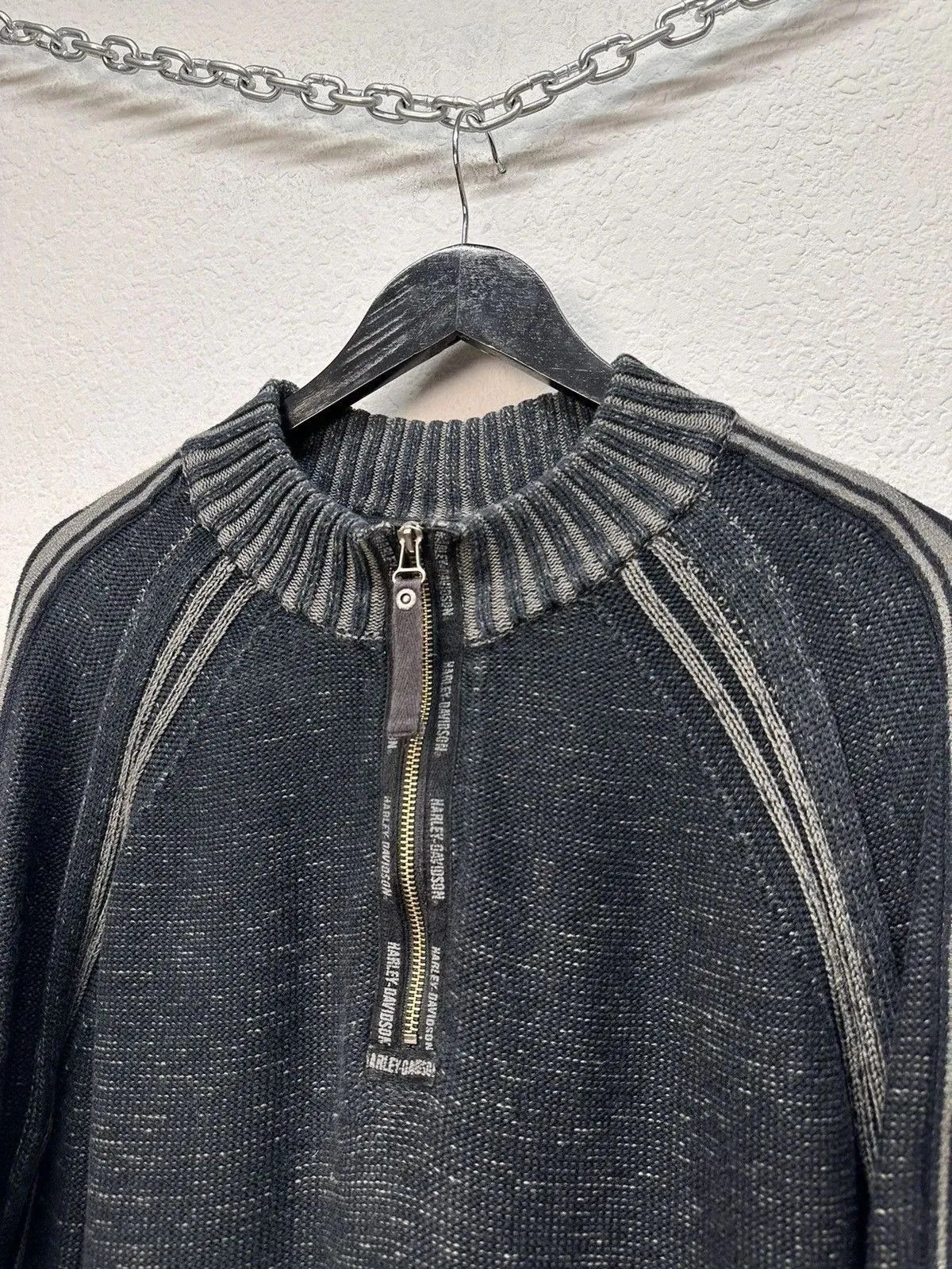 Harley Davidson Y2k Avatngarde Sweater Distressed Harley Davidson Japanese Size US L / EU 52-54 / 3 - 6 Thumbnail