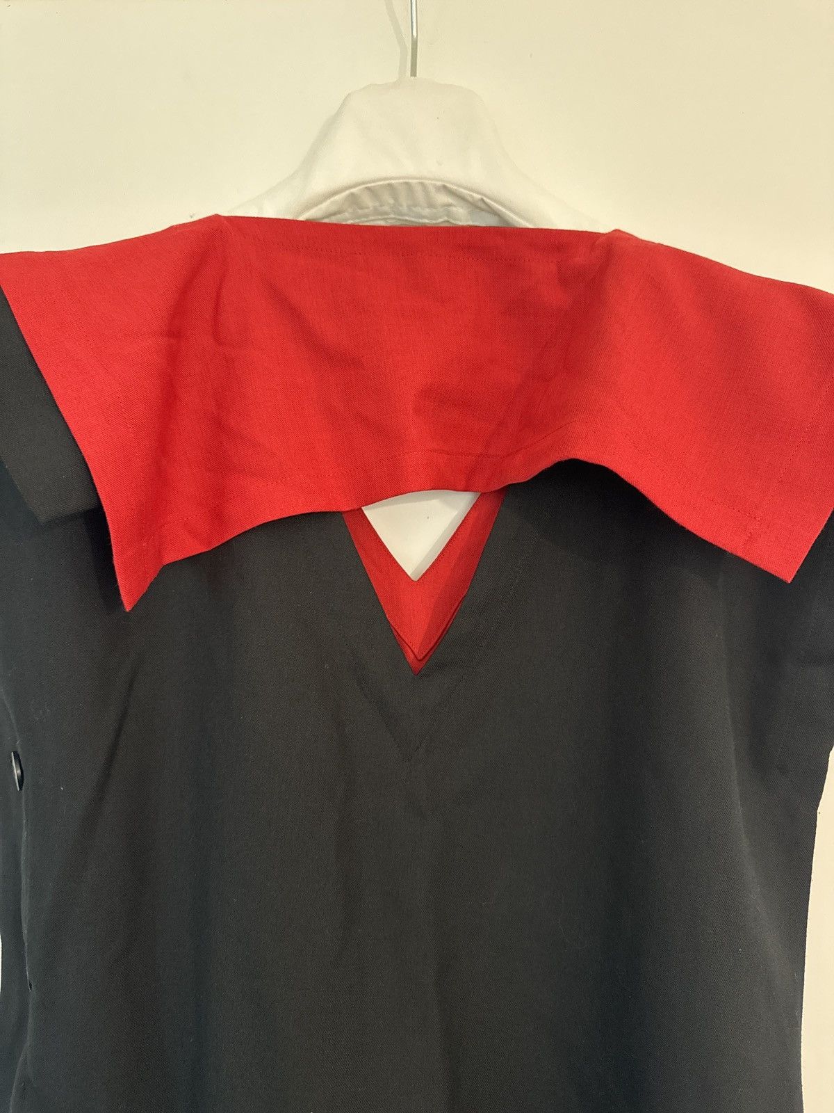 Issey Miyake Issey Miyake Reversible Dress – Sculptural Black & Red (rare Size M / US 6-8 / IT 42-44 - 5 Thumbnail