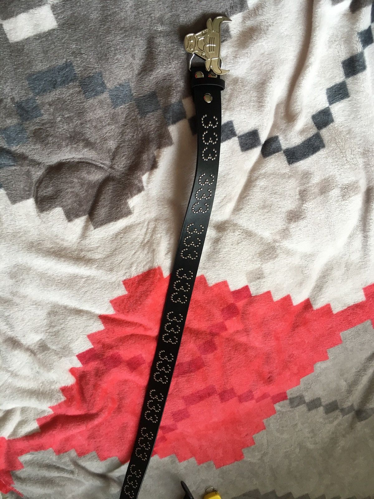Half Evil Half evil Chicago bulls belt Size 40 - 2 Thumbnail