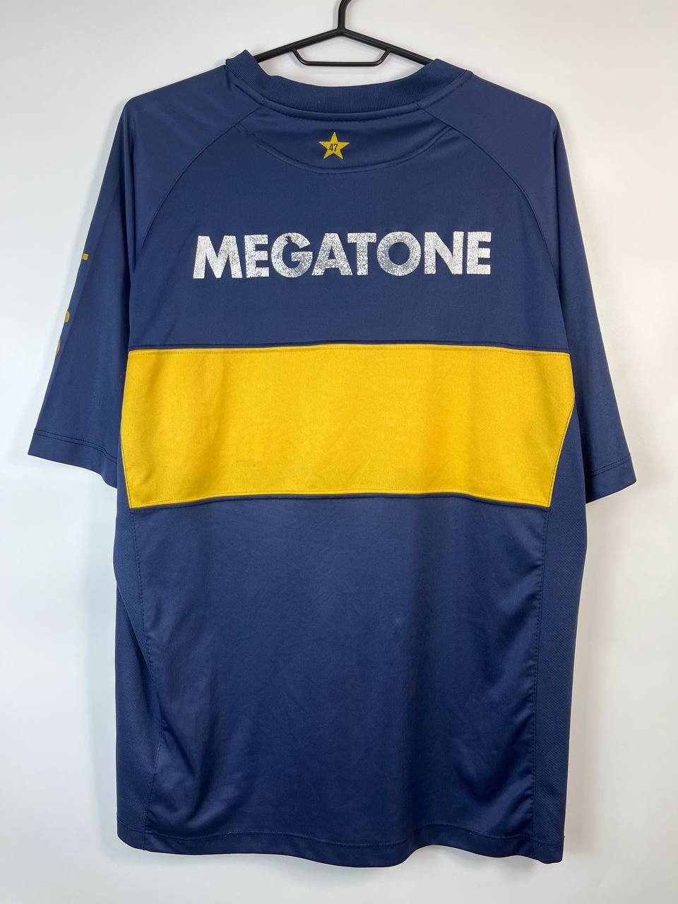 Nike BOCA JUNIORS 2007 2008 HOME NIKE MEGATONE JERSEY SIZE XL Size US XL / EU 56 / 4 - 7 Thumbnail